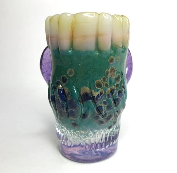 Eli Mazet Sculpted Eye Shot Glass